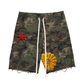 All Human "Yayo" Shorts - Camo Wash