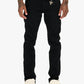 Valabasas "Mr. Slim" Jet Black Jeans