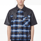 Guapi Midnight Sky Cross Patch Button Shirt