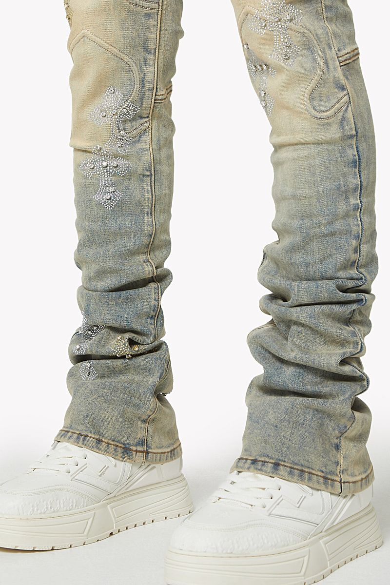 Guapi Faded Cross V2 Denim Jeans