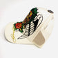 Ed Hardy Christ Rhinestone Trucker Hat - Ivory