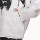 Valabasas "Fifth" Vintage White Pullover Hoodie