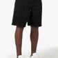 Guapi All Black Embellished Denim Shorts featuring intricate embellishments, distressed detailing, and stylish cut-off design for a trendy summer look
