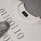 Fabric011 "Coded Girl" White Tee