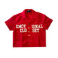 Mixed Emotion "Backyard" Red Nylon Shirt