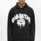 Valabasas "Fifth" Vintage Black Pullover Hoodie