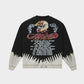 Godspeed F.T.W Crewneck - Black Bleached Wash