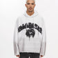 Valabasas "Fifth" Vintage White Pullover Hoodie