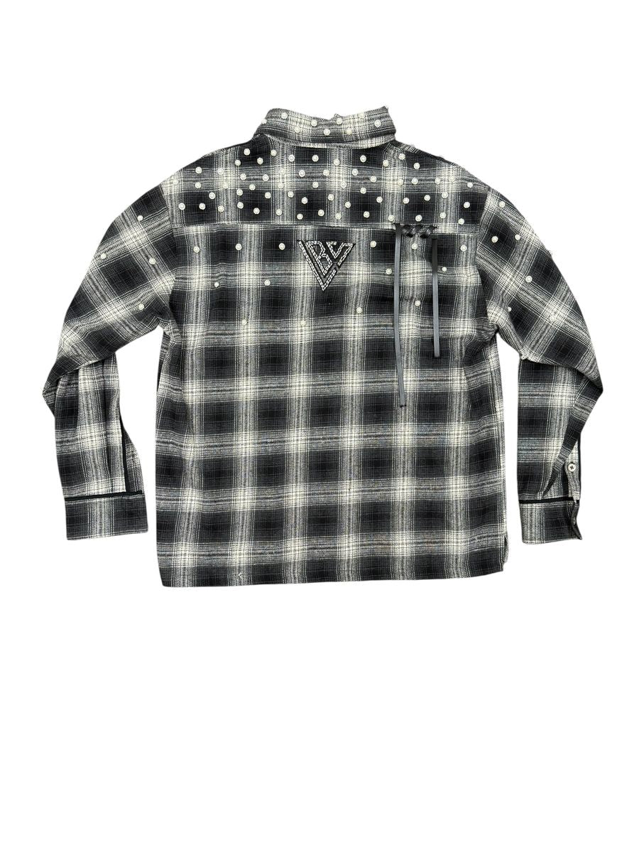 Valabasas "Cadence" Black Button Up Flannel