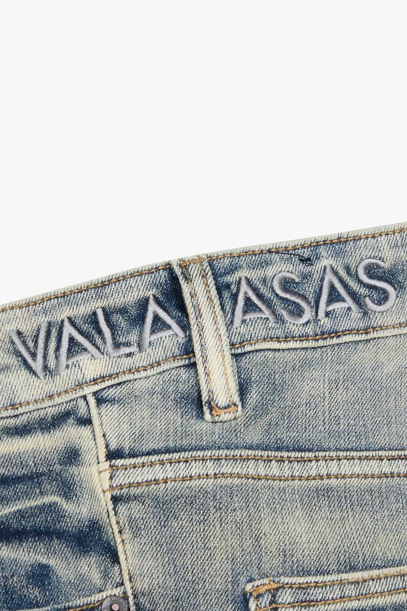Valabasas "Mr.Flex" Blue Washed Skinny Jeans