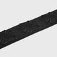 Homme + Femme "Iron Crest Patch" Belt - Black/Black
