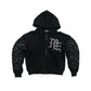 Mixed Emotion "Pearl" Black Rhinestone Zip Up Hoodie