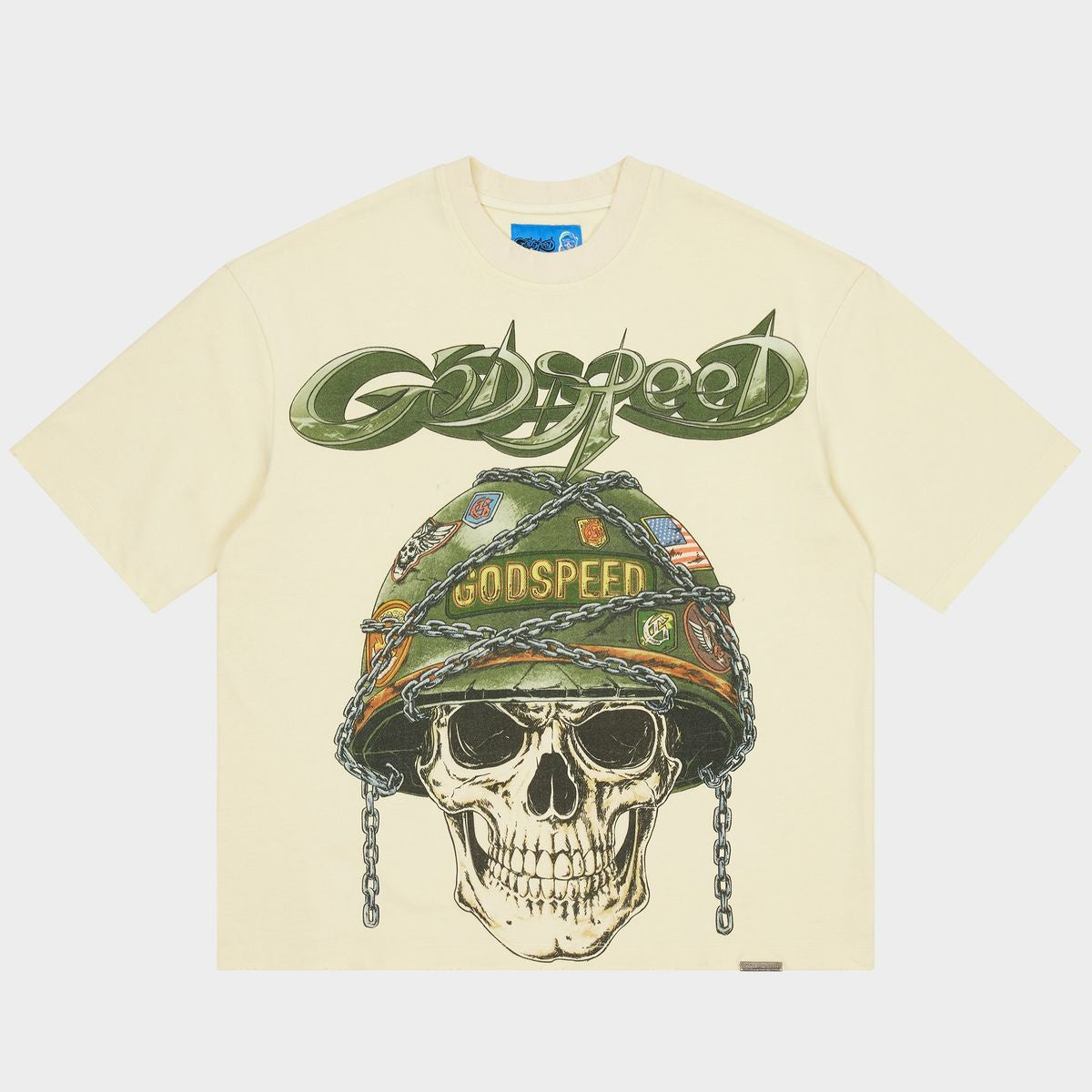 Godspeed Badges Of Honor II NG T-Shirt - Bone