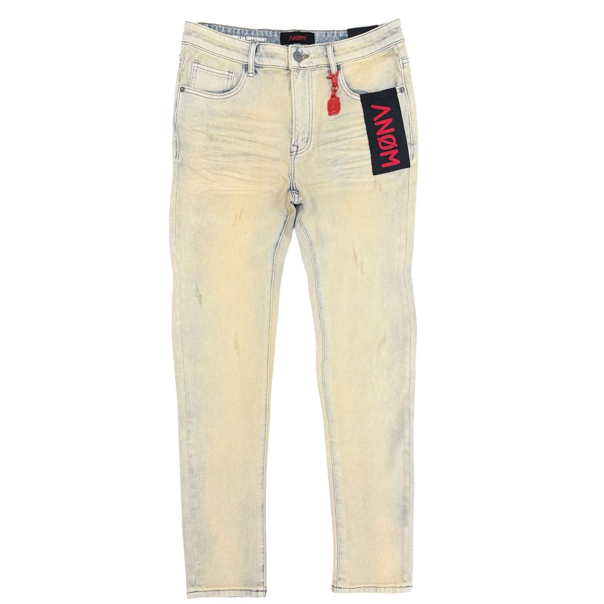 ANOM "360" Light Vintage Blue Skinny Denim Jeans