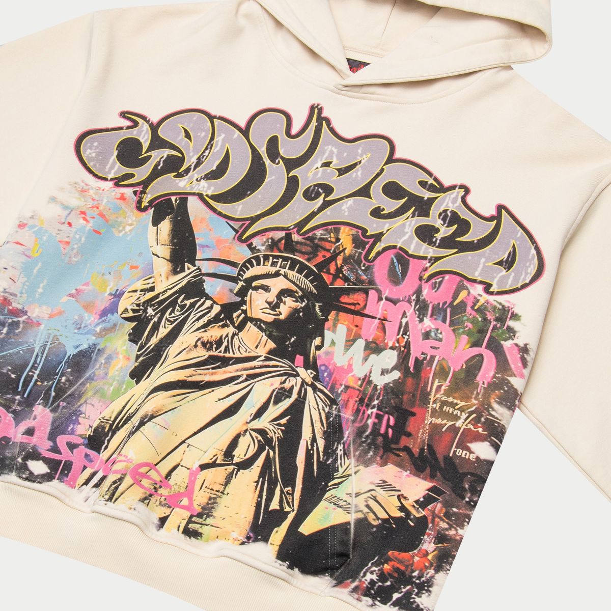 Godspeed Vandal Hoodie - Bone