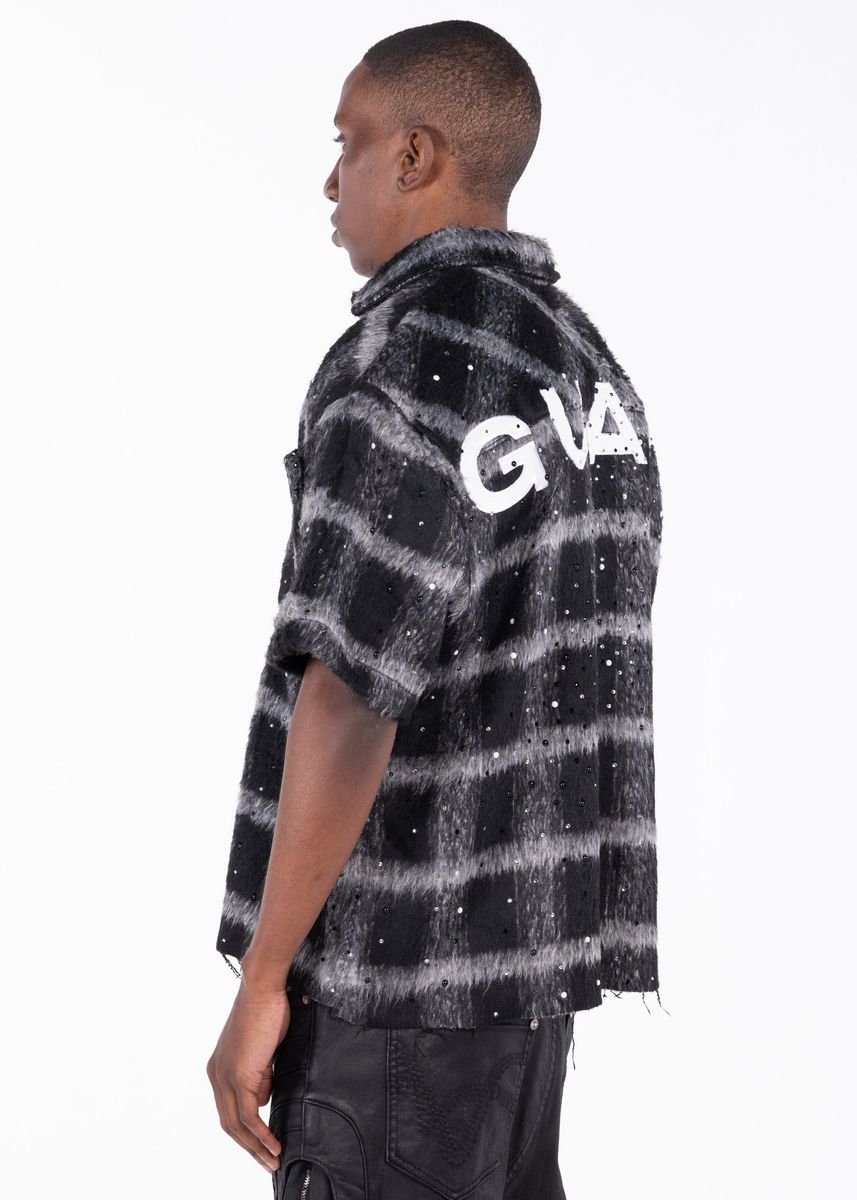 Guapi Obsidian Black Button Shirt