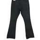 ANOM "Aura" Jet Black Stacked Denim Jeans