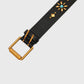 Homme + Femme "Passport" Belt - Black/Brown