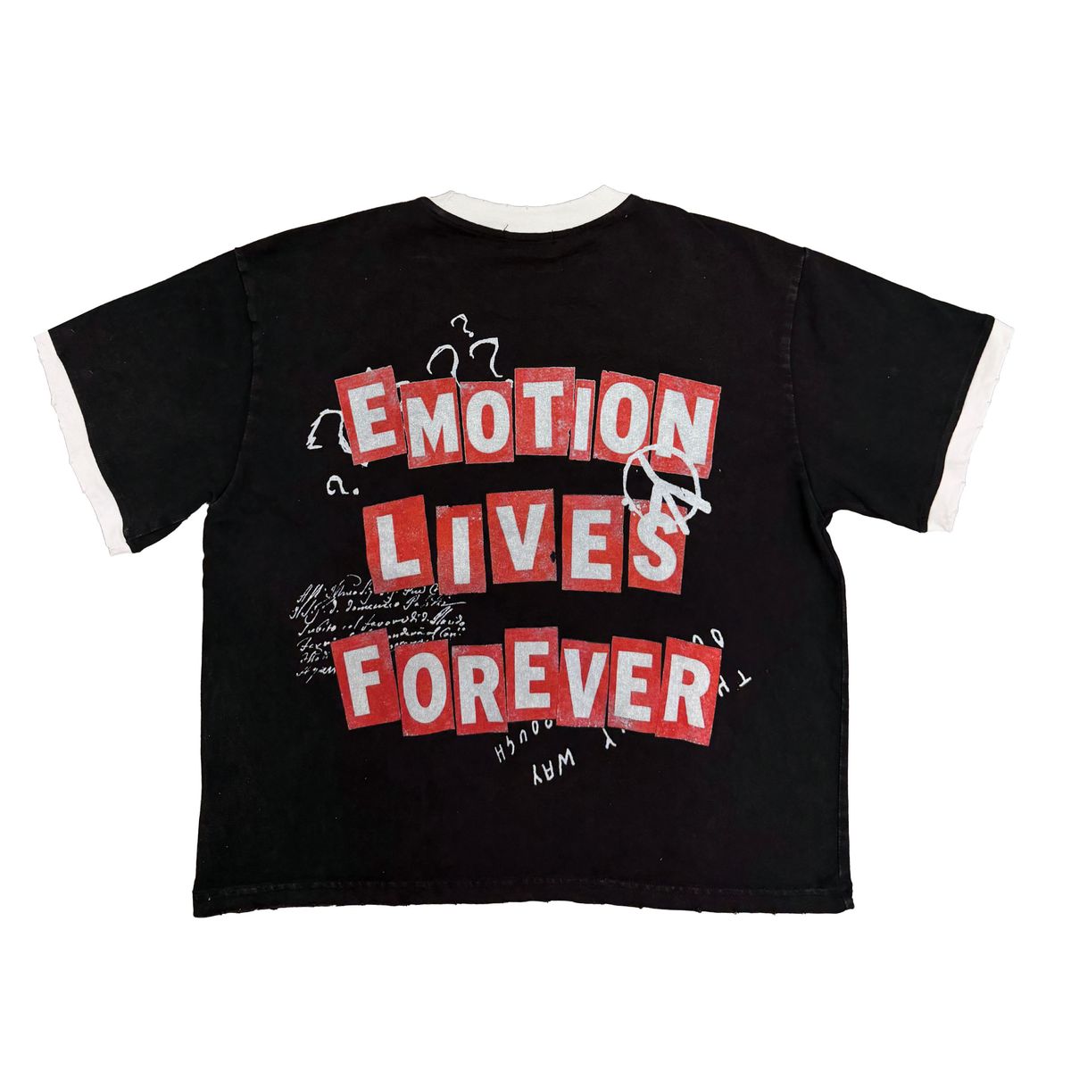 Mixed Emotion "Static" Black Tee