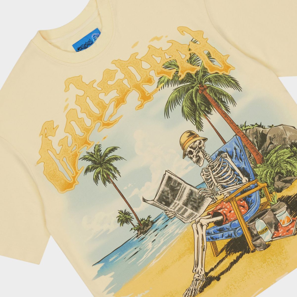 Godspeed Skeleton Beach II T-Shirt - Bone