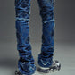 Guapi Vintage Blue Relic Denim Jeans