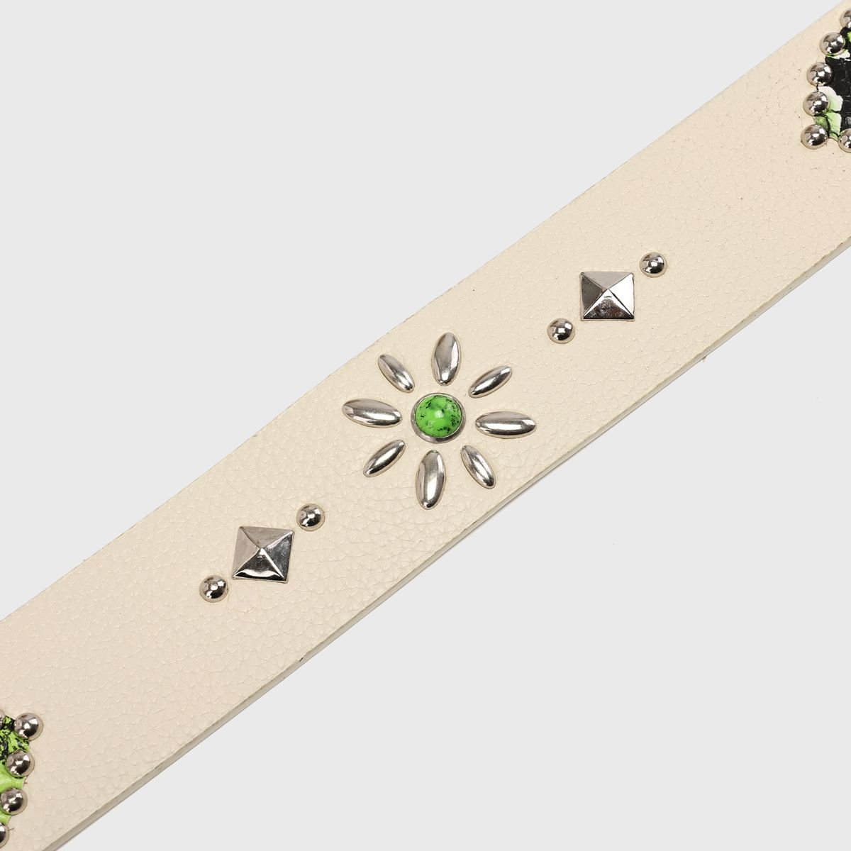 Homme + Femme "Passport" Belt - White