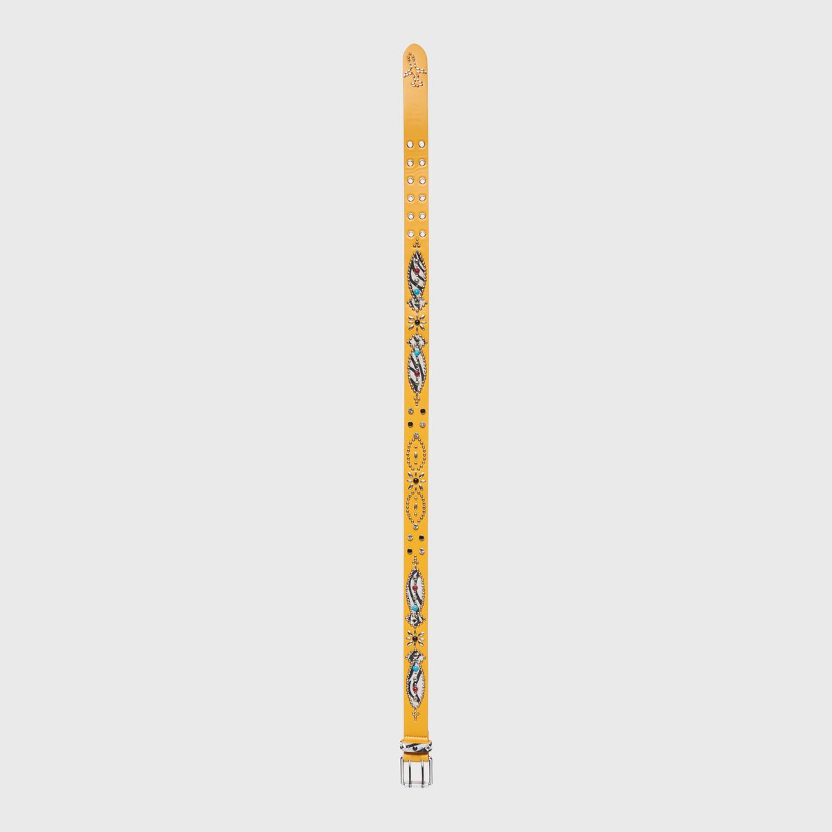 Homme + Femme "Passport" Belt - Yellow