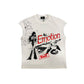 Mixed Emotion "Starboy" Sleeveless White Tee