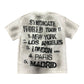 A stylish Syndicate World Tour tee in white and black with product code SYNT-26 displayed prominently