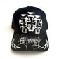 Ed Hardy Crosses Trucker Hat - Black