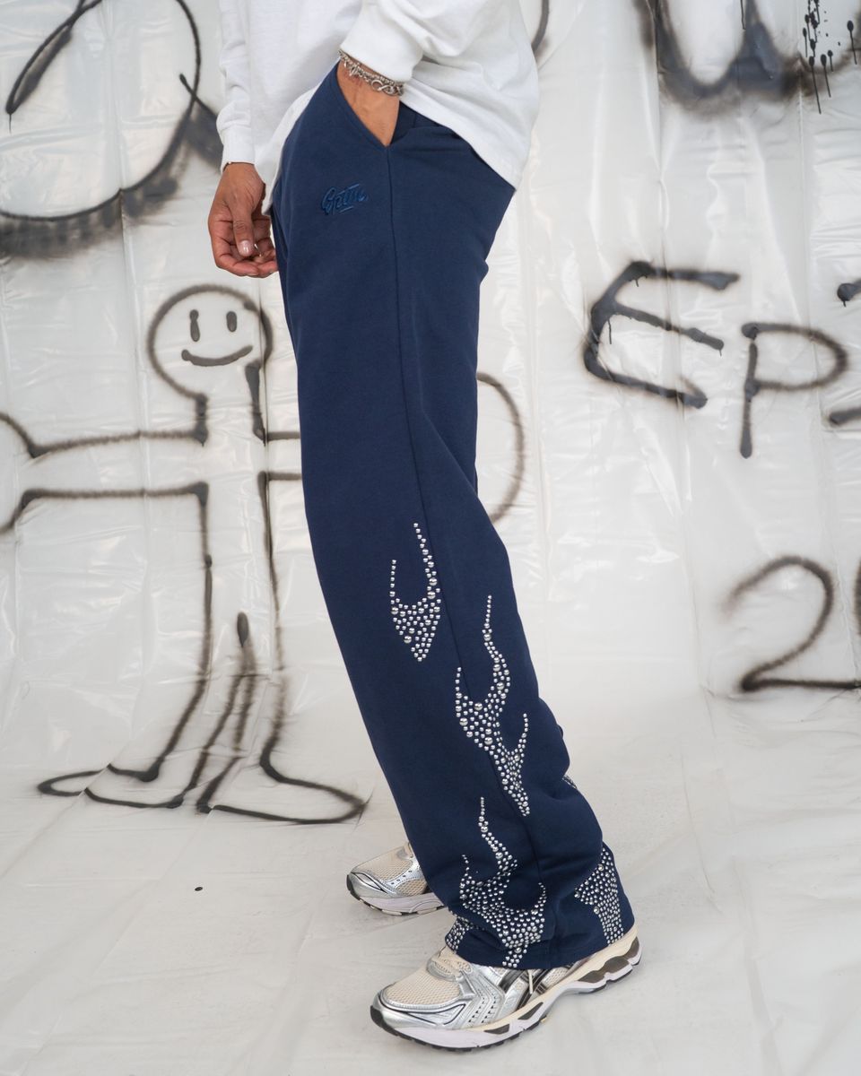 EPTM Metal Flame Pants - Navy (EP12443)