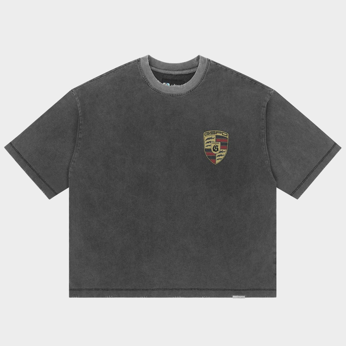 Godspeed Insignias T-Shirt - Grey Wash
