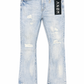ANOM "Obscura" Light Blue Wash Stacked Denim Jeans