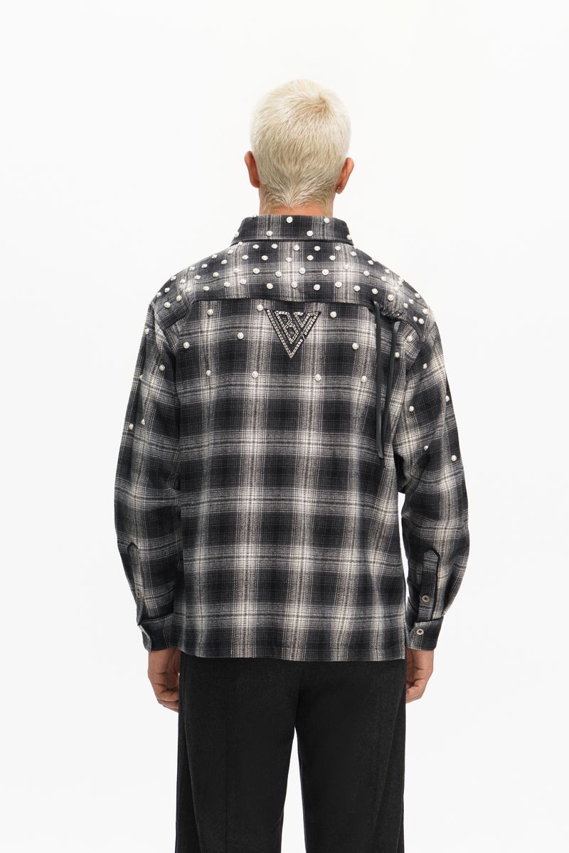 Valabasas "Cadence" Black Button Up Flannel
