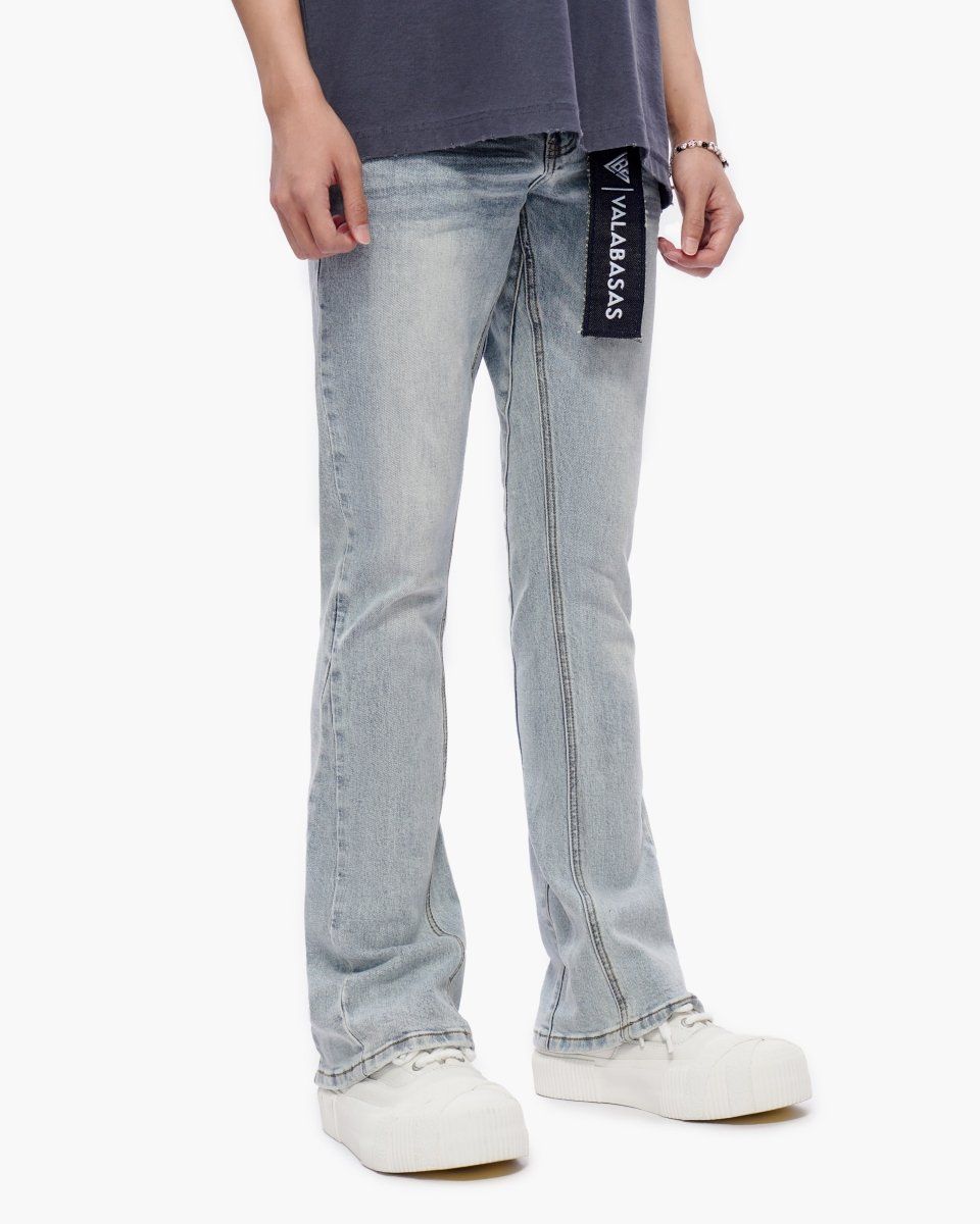 Valabasas "Mr. Stacked Denim Blue" Denim Jeans