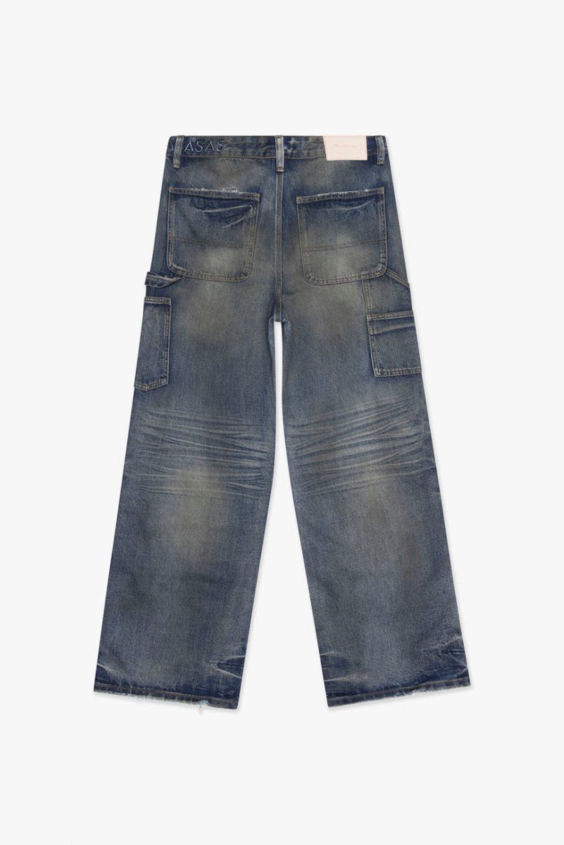 Valabasas "Mr. Straight" Dirty Vintage Blue Denim Jeans