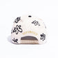 Reference "LA Star" Snapback Hat - Cream/Black (REF880)