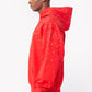 Guapi Blood Red Embellished Hoodie with intricate beading and sequin details