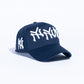 Reference "NY Multi" Snapback Hat - Navy (REF835)