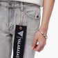 Valabasas "Mr. Stacked Snow Grey" Denim Jeans
