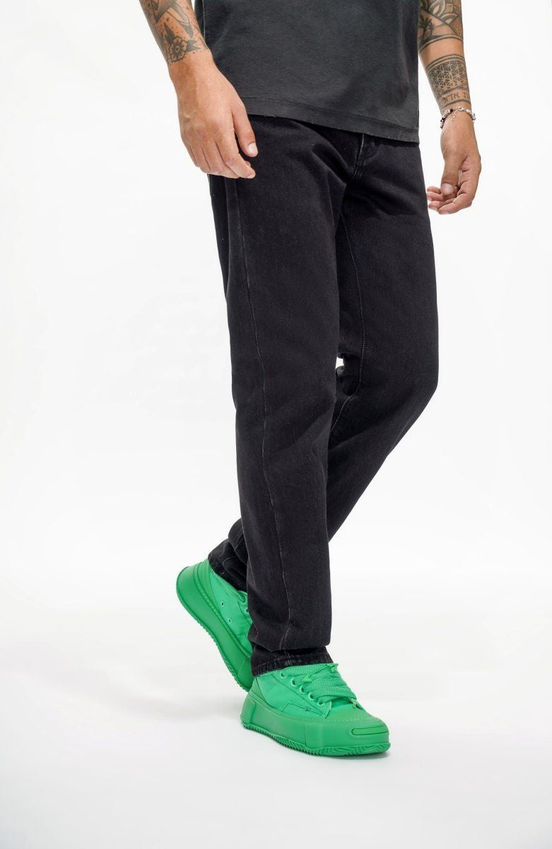 Valabasas Different Straight Fit Black Jeans