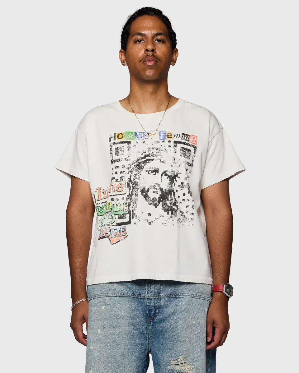 Homme + Femme "Digital Genesis" Tee - White