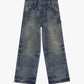 Valabasas "Mr. Straight" Dirty Vintage Blue Denim Jeans