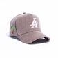 Reference "Paradise LA" Snapback Hat - Washed Brown (REF894)