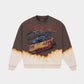 Godspeed F.T.W Crewneck - Brown Bleached Wash
