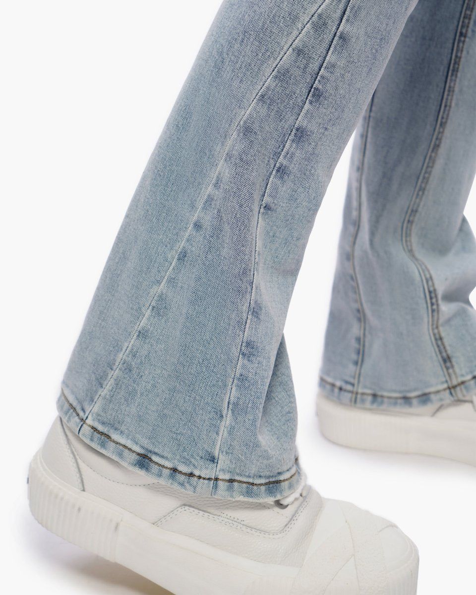 Valabasas "Mr. Stacked Denim Blue" Denim Jeans