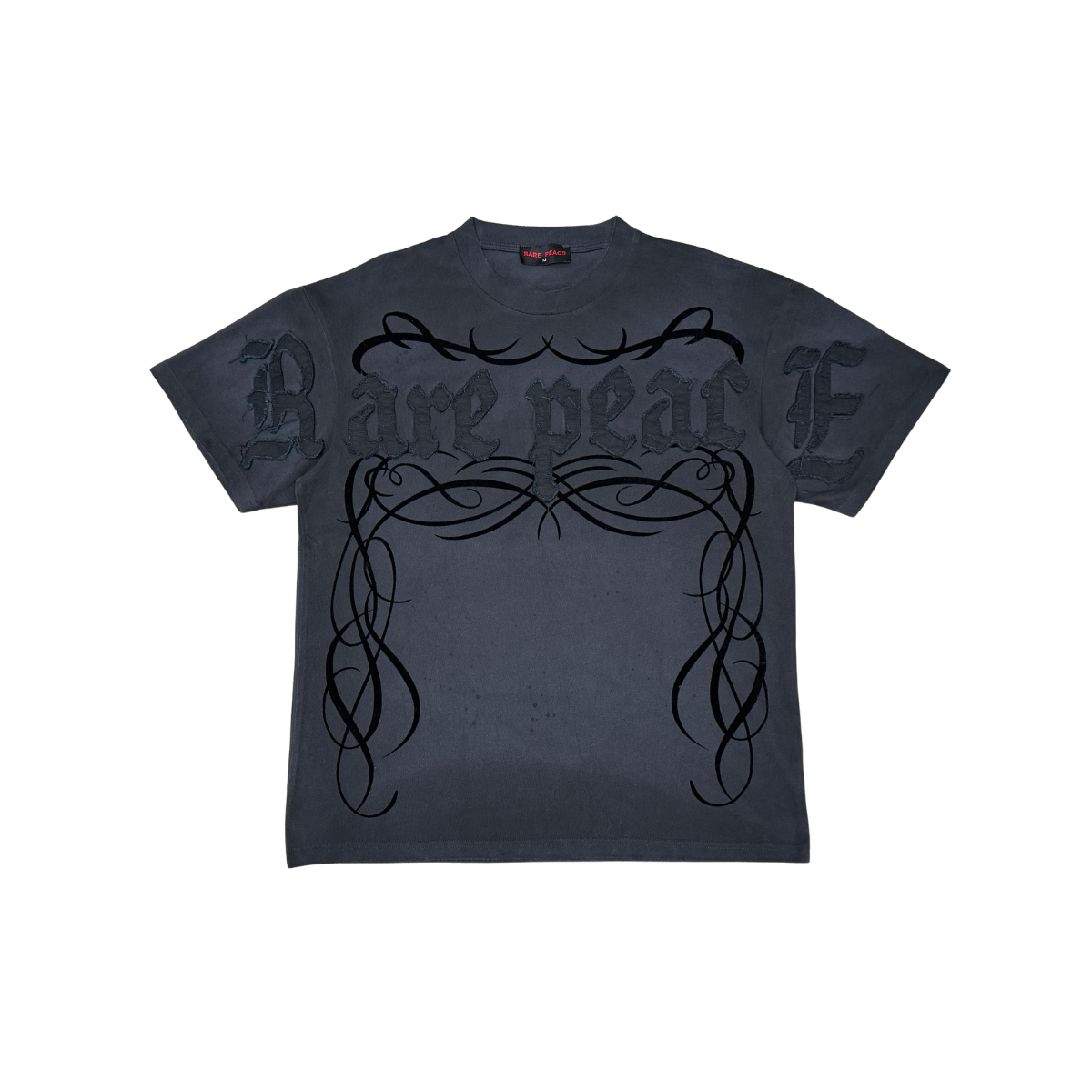 Rare Peace "Virgin Mary Washed" Dark Grey Tee