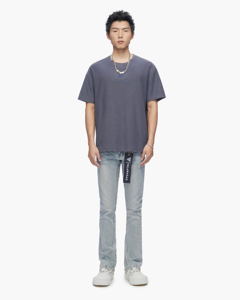 Valabasas "Mr. Stacked Denim Blue" Denim Jeans
