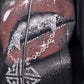 Guapi Chained Zip Black Hoodie with stylish chains and zipper details