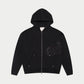 Godspeed OG Logo VVS Zip Up Hoodie - Black/Black